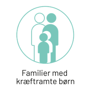 FAMILIER MED KRÆFTRAMTE BØRN logo