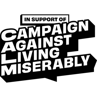 Campaign Against Living Miserably - CALM logo